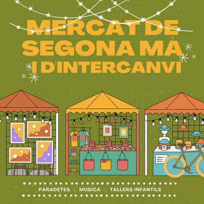 Mercat de segona mà i d'intercanvi a Cornudella de Montsant, 2023 Mercat de segona mà i d'intercanvi a Cornudella de Montsant, 2023