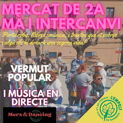 Mercat de Segona Mà i intercanvi de l'Ateneu l'Empelt, 2025
