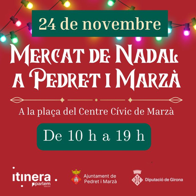 Mercat de Nadal de Pedret i Marzà, 2024