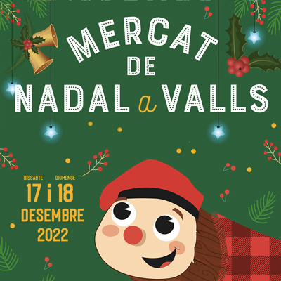 Mercat de Nadal a Valls, 2022