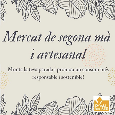 Mercat de segona mà i artesanal, El Poal, 2021