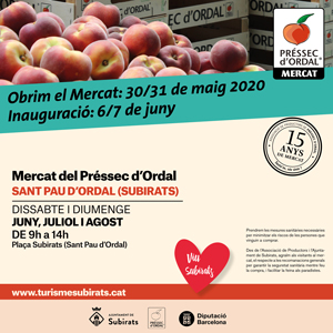 Mercat del Préssec d’Ordal, Subirats, 2020