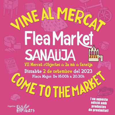 VII Flea Market, Sanaüja, 2023 VII Flea Market, Sanaüja, 2023