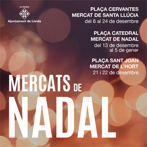 Mercats de Nadal de Lleida, 2019