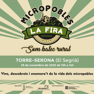 Fira de Micropobles, Associació de Micropobles de Catalunya, Torre-serona, 2025