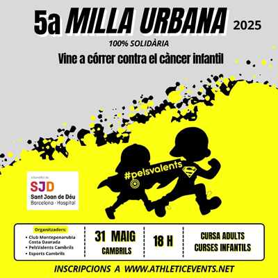 5a Milla Urbana Solidària de Cambrils, 2025