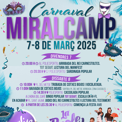 Carnaval de Miralcamp, 2025
