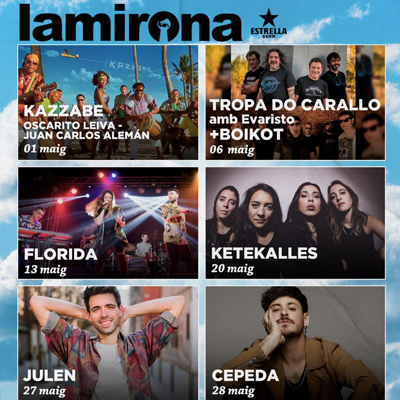 La Mirona, Salt, Programació Maig 2022
