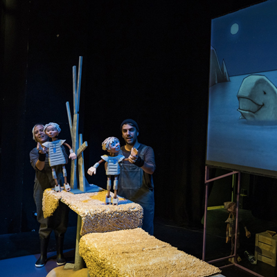 Espectacle familiar 'On vas Moby Dick?' del Centre de titelles de Lleida