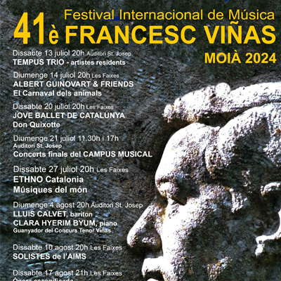 Festival Internacional Francesc Viñas Festival Internacional Francesc Viñas