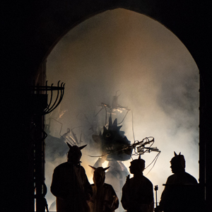 Espectacle Dracum Nocte, Setmana Medieval de Montblanc, 2020 Espectacle Dracum Nocte, Setmana Medieval de Montblanc, 2020