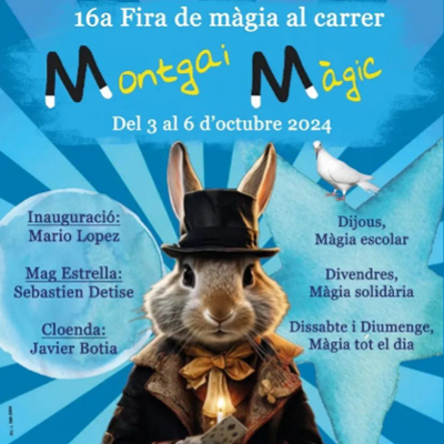 16è Montgai Màgic. Fira de la Màgia al carrer, 2024 16è Montgai Màgic. Fira de la Màgia al carrer, 2024