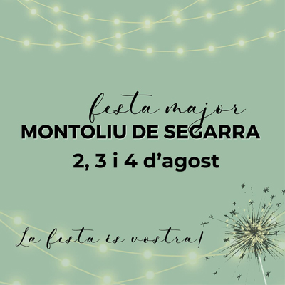 Festa Major de Montoliu de Segarra, 2024 Festa Major de Montoliu de Segarra, 2024