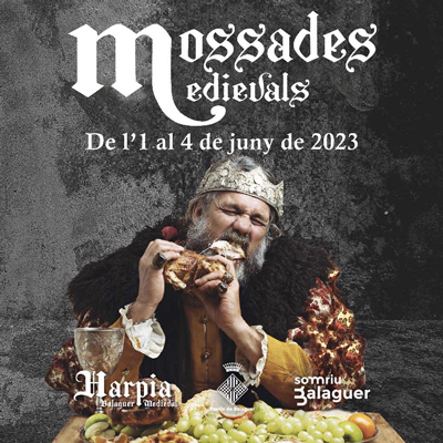 Mossades Medievals a Balaguer, Harpia, 2023 Mossades Medievals a Balaguer, Harpia, 2023