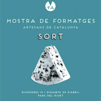 Fragment del cartell de la Mostra de formatges artesans de Catalunya Fragment del cartell de la Mostra de formatges artesans de Catalunya
