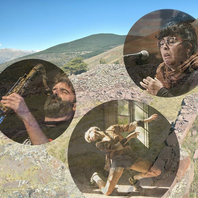 Espectacle 'Ple de buit', Despoblat de Santa Creu, Museu de Camins, 2022