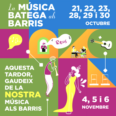 La Música Batega als Barris, Reus, 2022