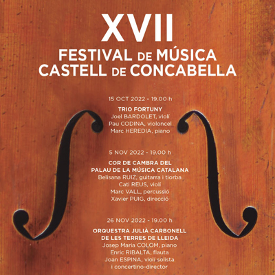 Festival de Música Castell de Concabella, Plans de Sió, 2022 Festival de Música Castell de Concabella, Plans de Sió, 2022