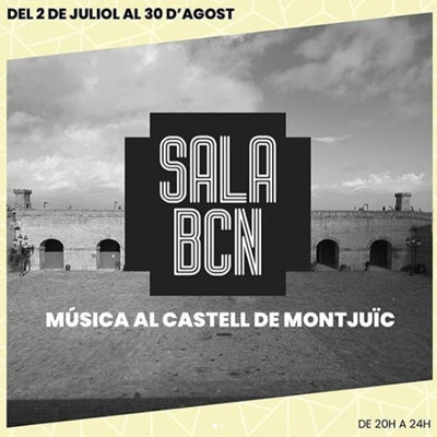 Sala Barcelona, Concerts al Castell de Montjuïc, 2020 Sala Barcelona, Concerts al Castell de Montjuïc, 2020