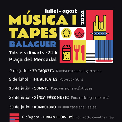 Música i Tapes a Balaguer, 2024 Música i Tapes a Balaguer, 2024