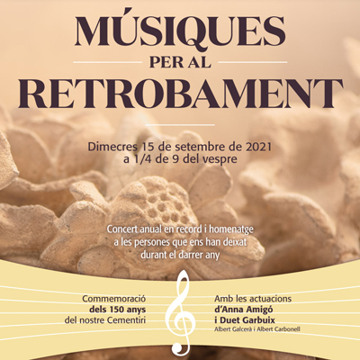 Concert 'Músiques per al retrobament' - Reus 2021 Concert 'Músiques per al retrobament' - Reus 2021