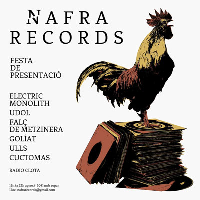 Presentació del segell discogràfic Nafra Records, 2020 Presentació del segell discogràfic Nafra Records, 2020