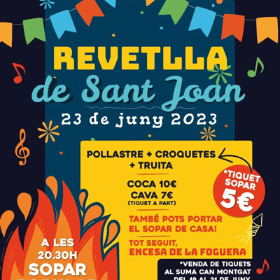 Revetlla de Sant Joan a Navata, 2023
