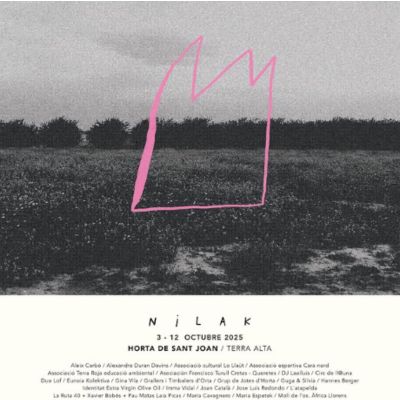 Nilak a Horta de Sant Joan, Nilak, 2025, Nilak a Horta de Sant Joan, Nilak, 2025,