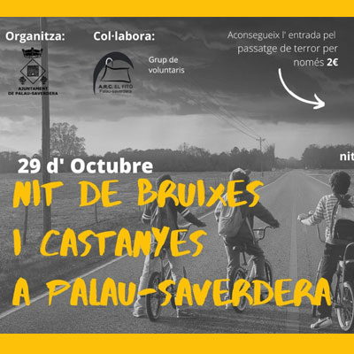 Nit de bruixes i castanyes a Palau-saverdera 2022 Nit de bruixes i castanyes a Palau-saverdera 2022