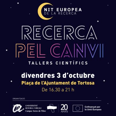 Nit Europea de la Recerca a Tortosa 2025, Nit Europea de la Recerca a Tortosa, 2025, La Nit de la Recerca, Nit Europea de la Recerca a Tortosa 2025, Nit Europea de la Recerca a Tortosa, 2025, La Nit de la Recerca,