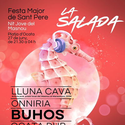Nit Jove al Masnou, Festa Major de Sant Pere, El masnou, 2025