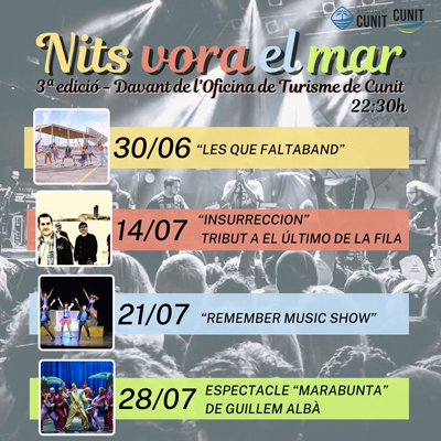 Nits vora el Mar a Cunit, 2023