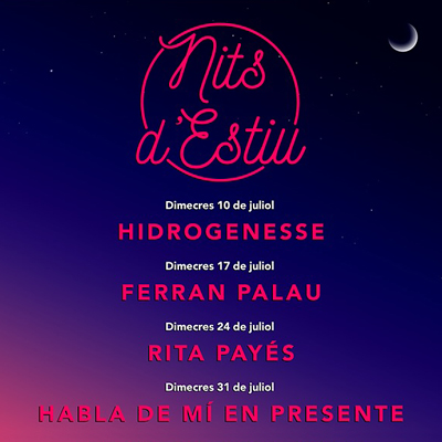 Nits d'estiu al MHC, Museu d'Història de Catalunya, 2024