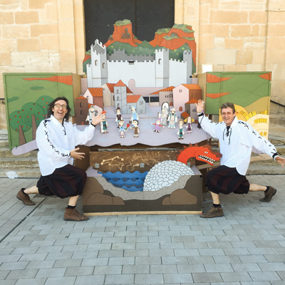 Espectacle 'La llegenda medieval' de Nopatiskos Teatre