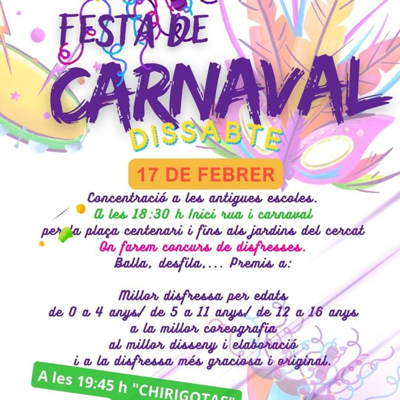 Carnestoltes a La Nou de Gaià, 2024 Carnestoltes a La Nou de Gaià, 2024