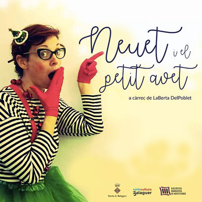 Hora del conte 'Neuet i el petit avet: conte de Nadal' amb LaBerta DelPoblet