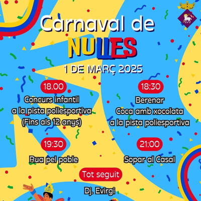 Carnaval a Nulles, 2025