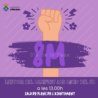 8M, Dia Internacional de les Dones a Olèrdola, 2024 8M, Dia Internacional de les Dones a Olèrdola, 2024