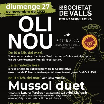 Festa de l'Oli Nou de Valls, 2022