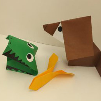 Origamis en acció - Museu Etnogràfic de Ripoll Origamis en acció - Museu Etnogràfic de Ripoll