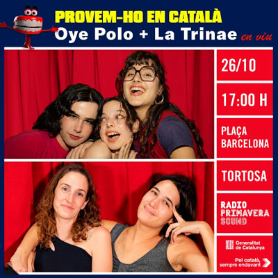 Oye Polo + La Trinae a Tortosa 2023 Oye Polo + La Trinae a Tortosa 2023