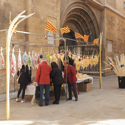 Mercat de Palmes i Palmons a Vilafranca del Penedès, 2023 Mercat de Palmes i Palmons a Vilafranca del Penedès, 2023