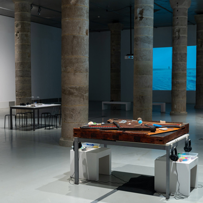 Exposició col·lectiva 'Afectes sònics. Art sonor i expansió de la percepció', La Panera, Lleida, 2023 Exposició col·lectiva 'Afectes sònics. Art sonor i expansió de la percepció', La Panera, Lleida, 2023