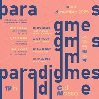 Paradigmes, Reus, 2025 Paradigmes, Reus, 2025