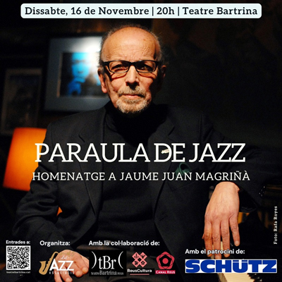 Concert 'Paraula de Jazz' al Teatre Bartrina, Reus, 2024 Concert 'Paraula de Jazz' al Teatre Bartrina, Reus, 2024