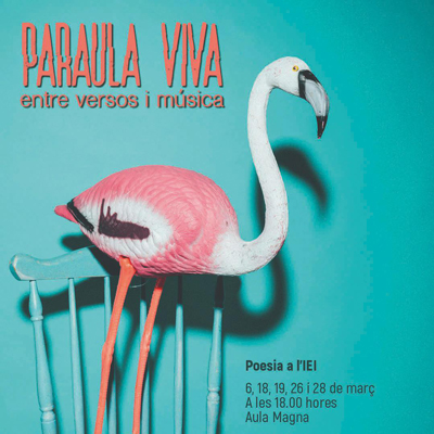 Paraula Viva, entre versos i música. Cicle de Poesia a l'IEI, lleida, 2025 Paraula Viva, entre versos i música. Cicle de Poesia a l'IEI, lleida, 2025