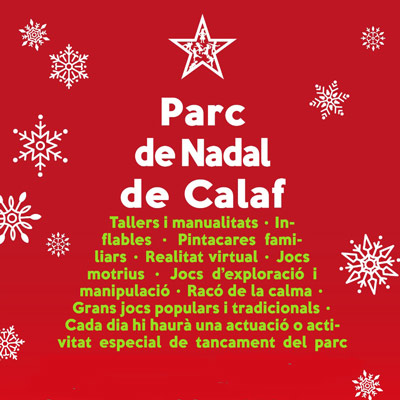 Parc de Nadal de Calaf 2022 Parc de Nadal de Calaf 2022