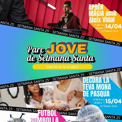 Parc Jove de Setmana Santa a Vila-seca, 2025