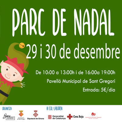 Parc Infantil i Juvenil de Nadal a Sant Gregori, 2021 Parc Infantil i Juvenil de Nadal a Sant Gregori, 2021