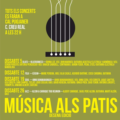 Música als patis Música als patis